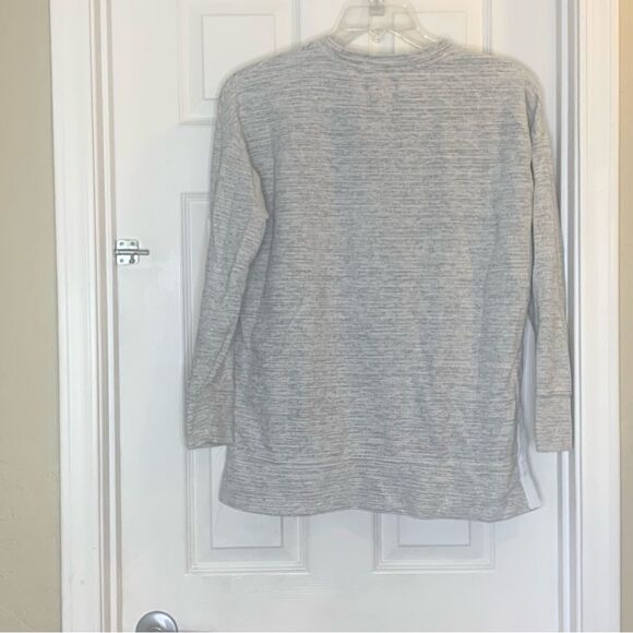 Aerie Grey Marled Light Weight Pull Over Size Small Oversized - Picture 2 of 9